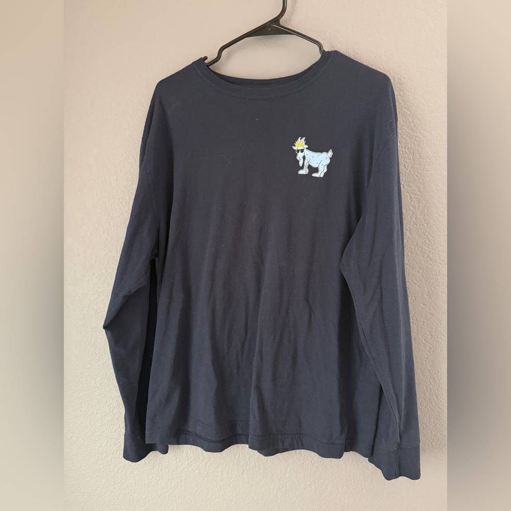 Kids Black Long Sleeve Shirt with Graphic